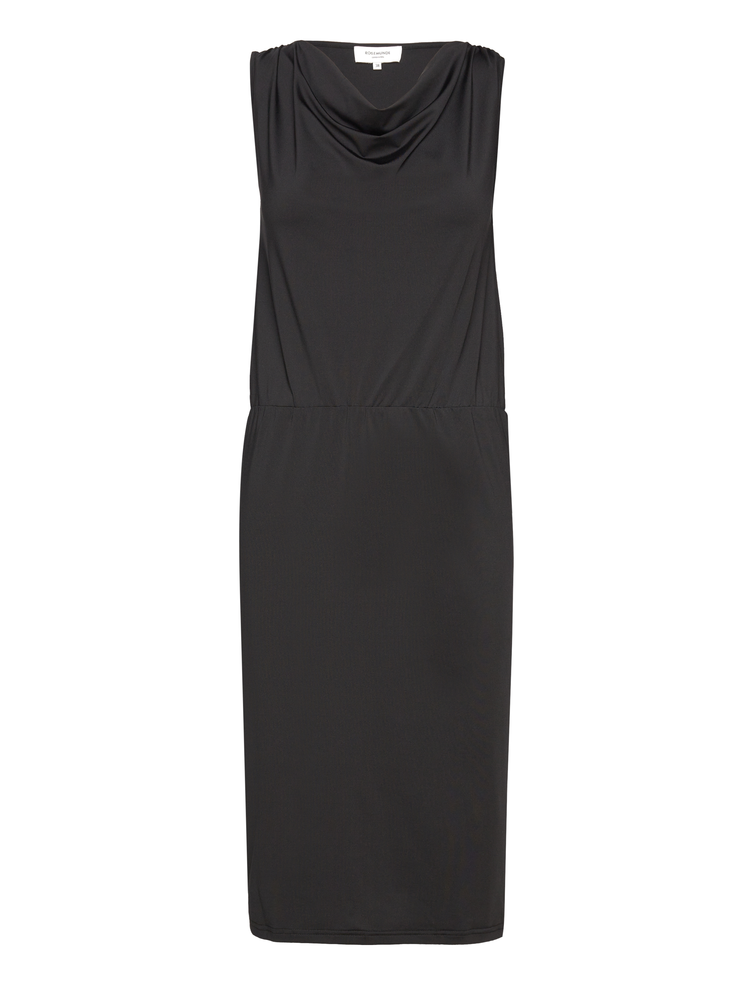 Rosemunde Dress, 38, Black, Kjoler > Knælange Og Midi, Dame