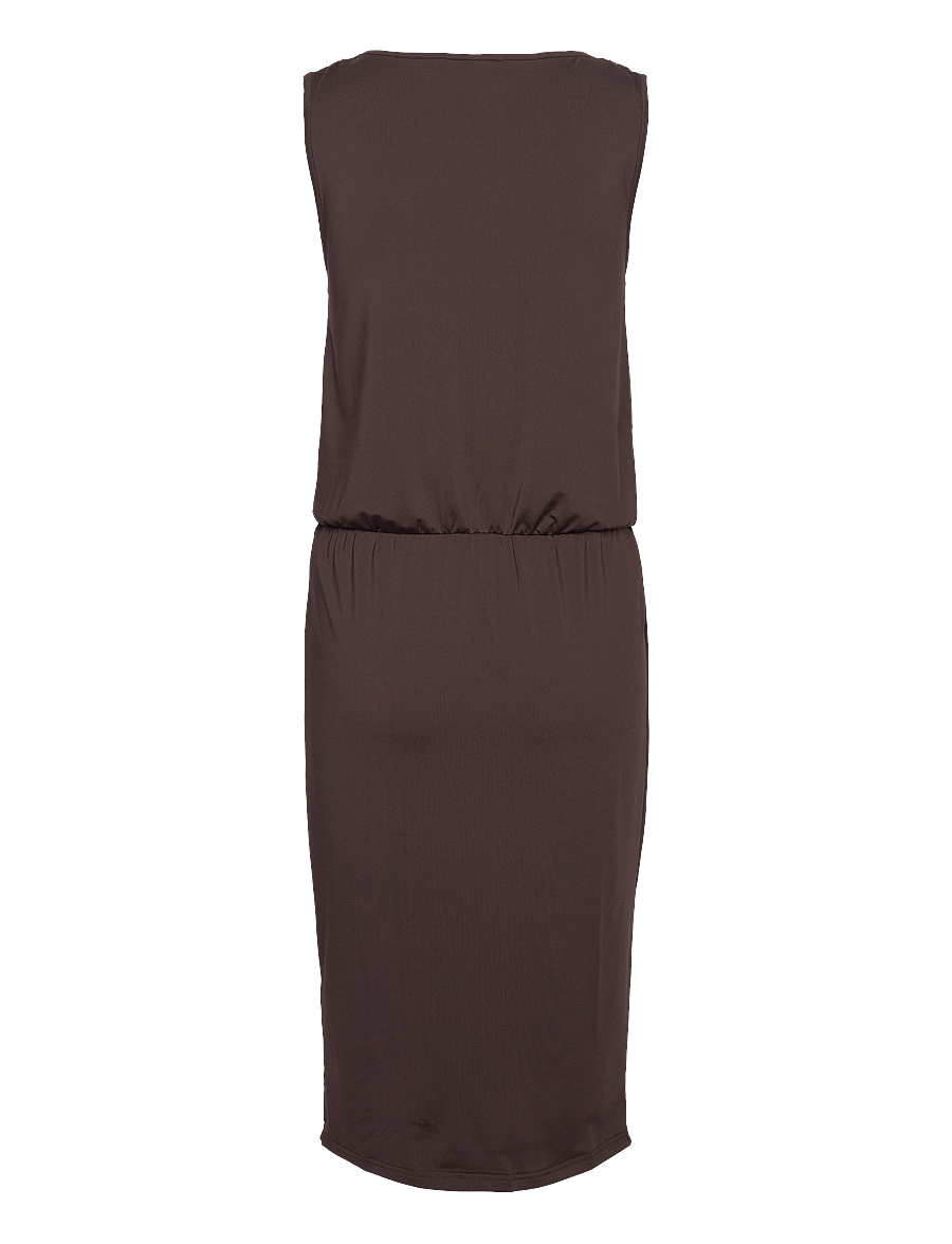 Rosemunde - Dress - midiklänningar - black brown - 1