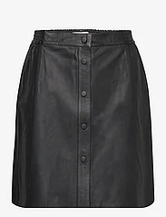 Rosemunde - Leather skirt - odiniai sijonai - black - 0