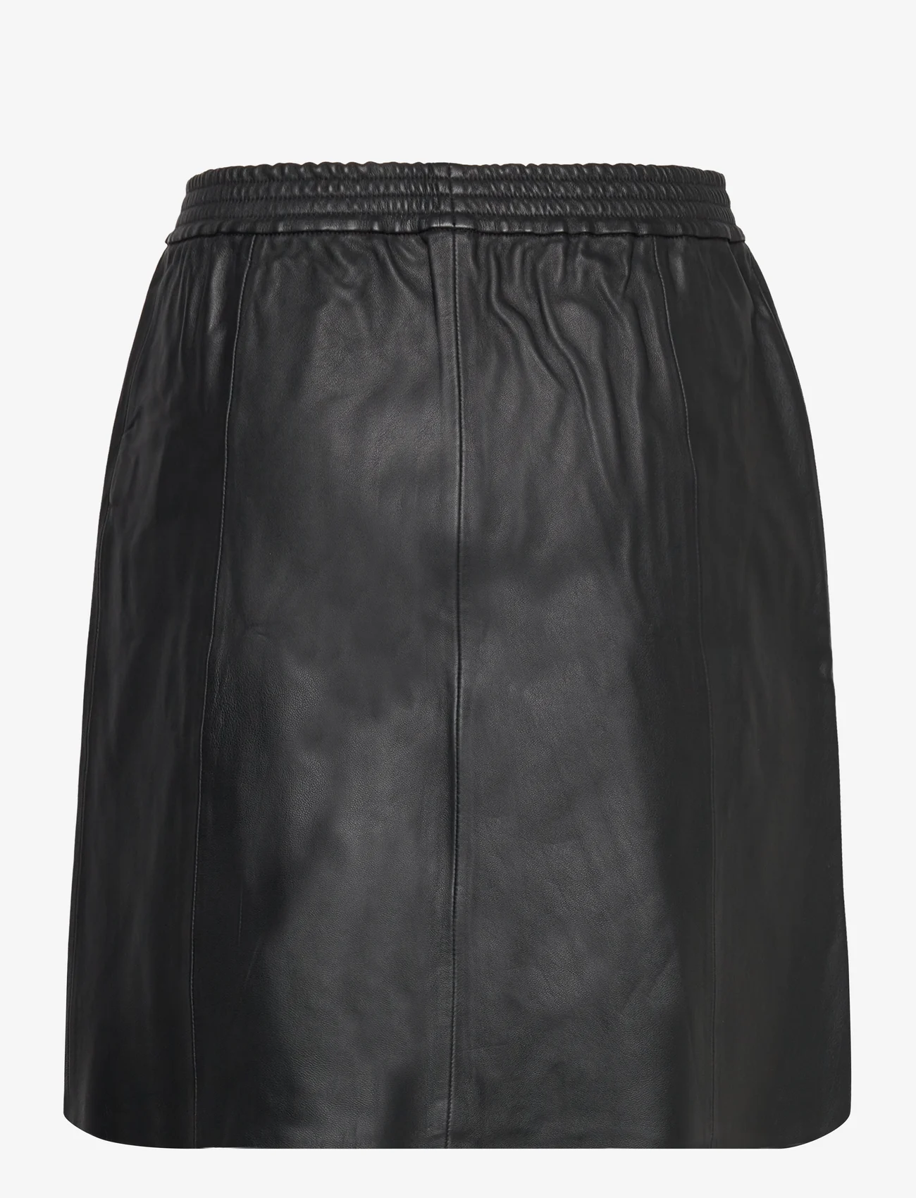 Rosemunde - Leather skirt - odiniai sijonai - black - 1