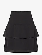 Recycled polyester skirt - BLACK