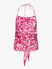 Rosemunde - Top - laveste priser - pink ink flower print - 0