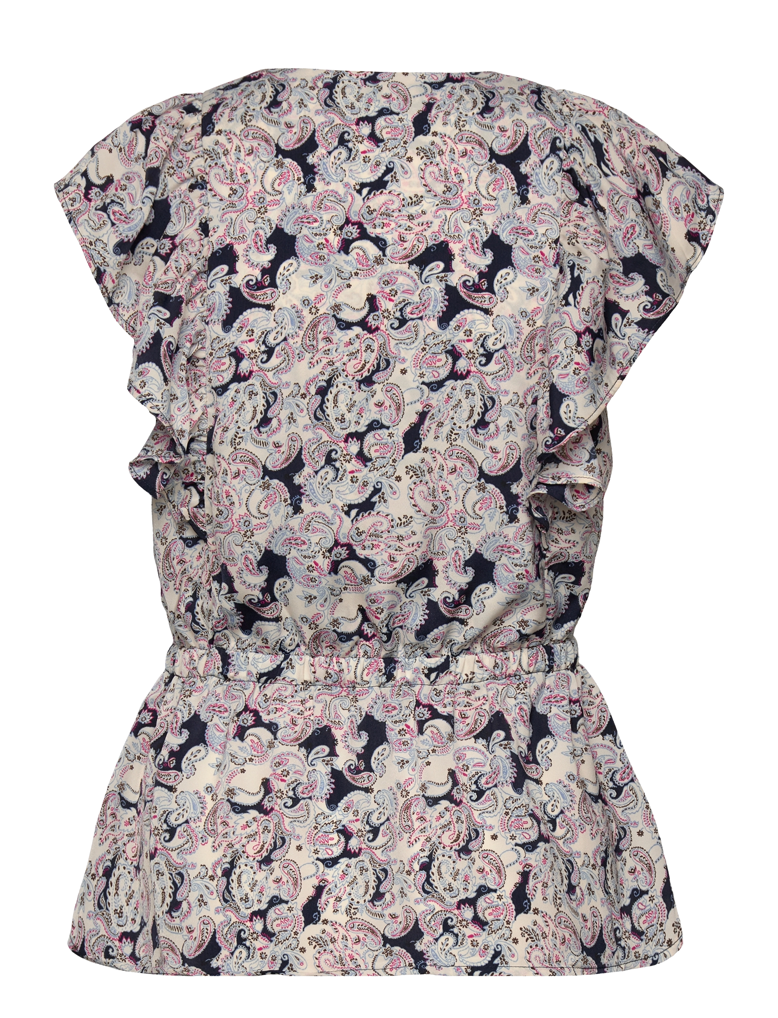 Rosemunde - Recycled polyester top - lyhythihaiset puserot - boho paisley print - 1