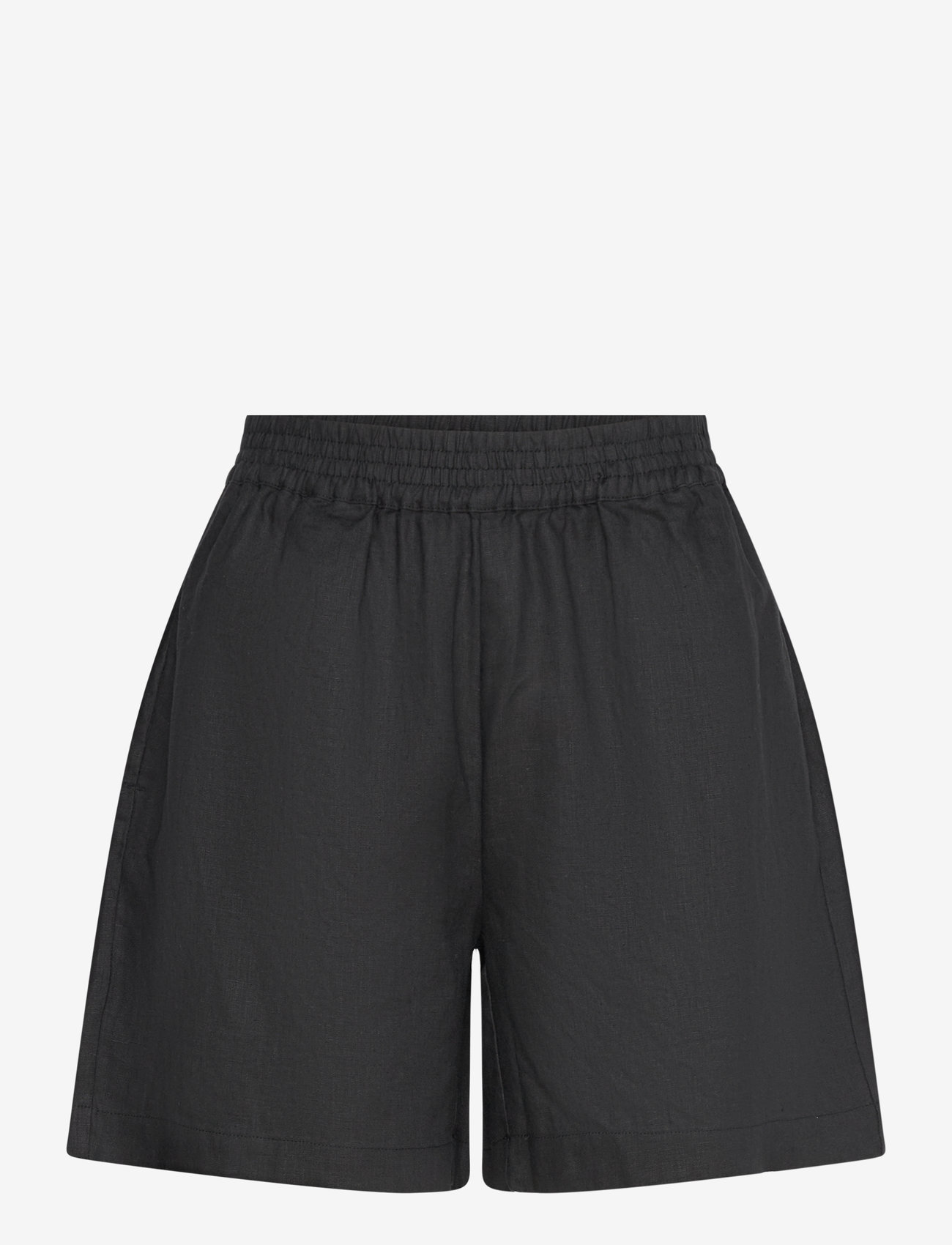 Rosemunde - Linen shorts - lühikesed vabaajapüksid - black - 0