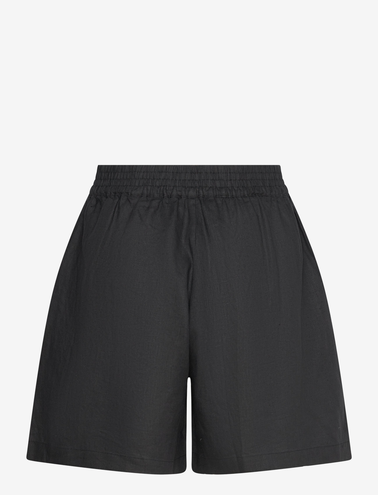 Rosemunde - Linen shorts - lühikesed vabaajapüksid - black - 1