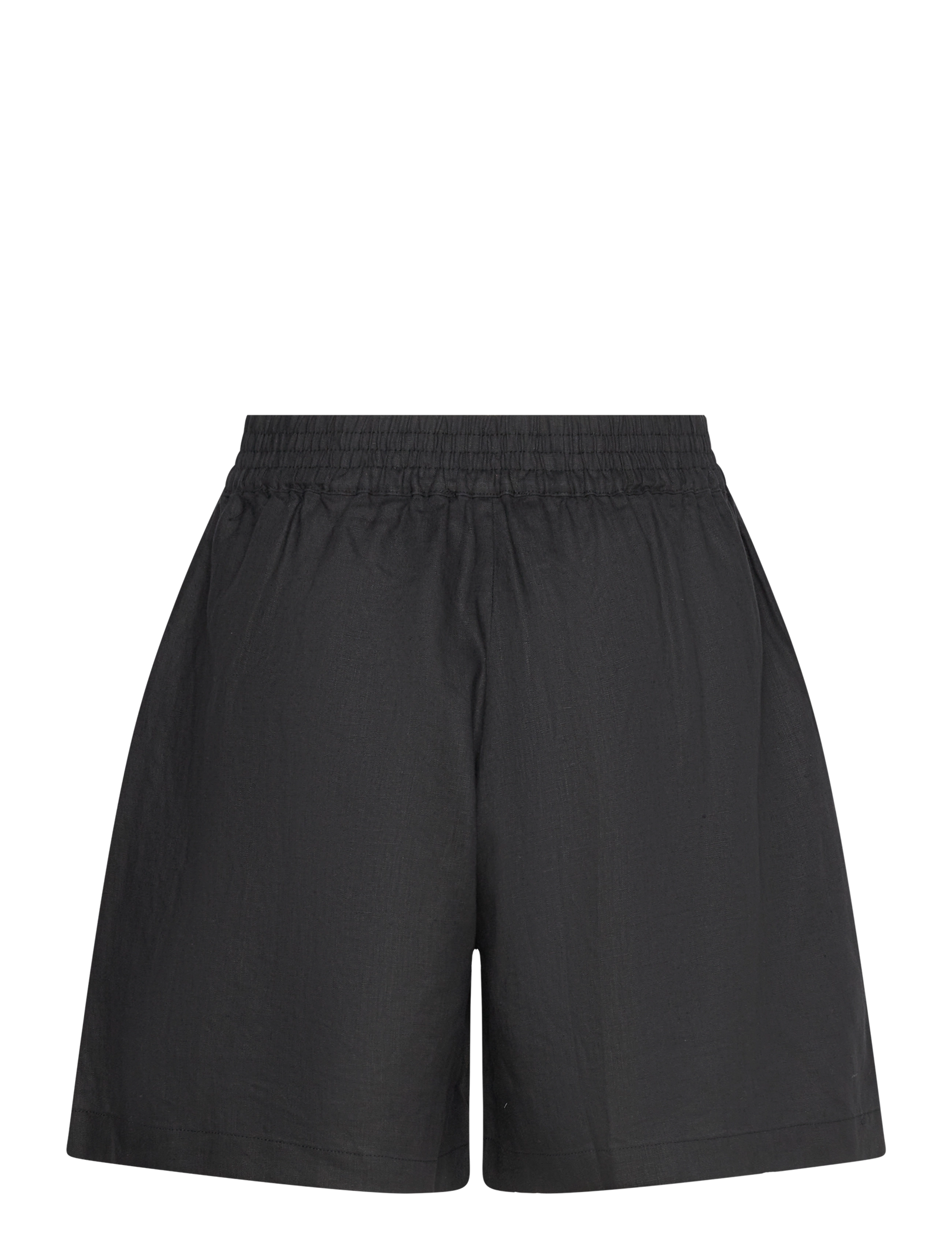 Rosemunde - Linen shorts - casual shorts - black - 1