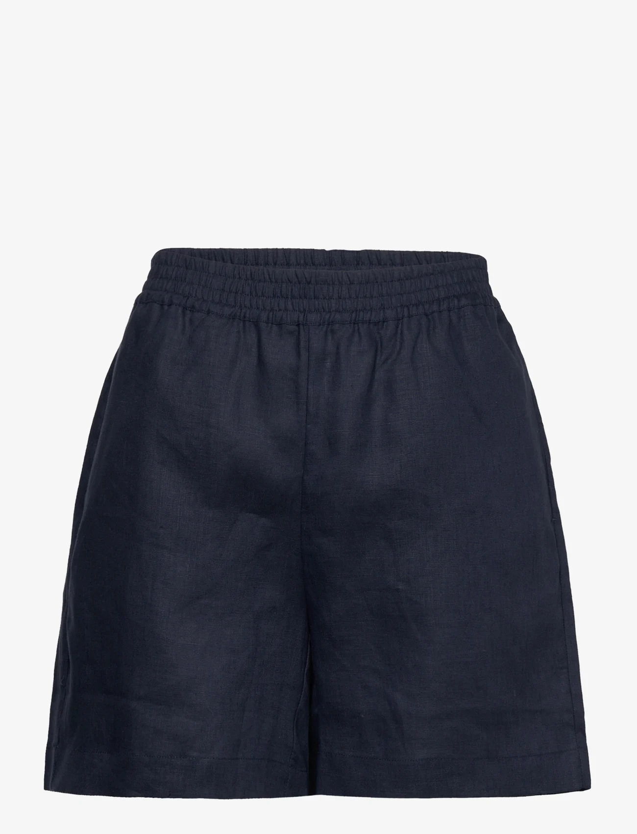 Rosemunde - Linen shorts - casual shorts - navy - 0