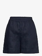 Linen shorts - NAVY