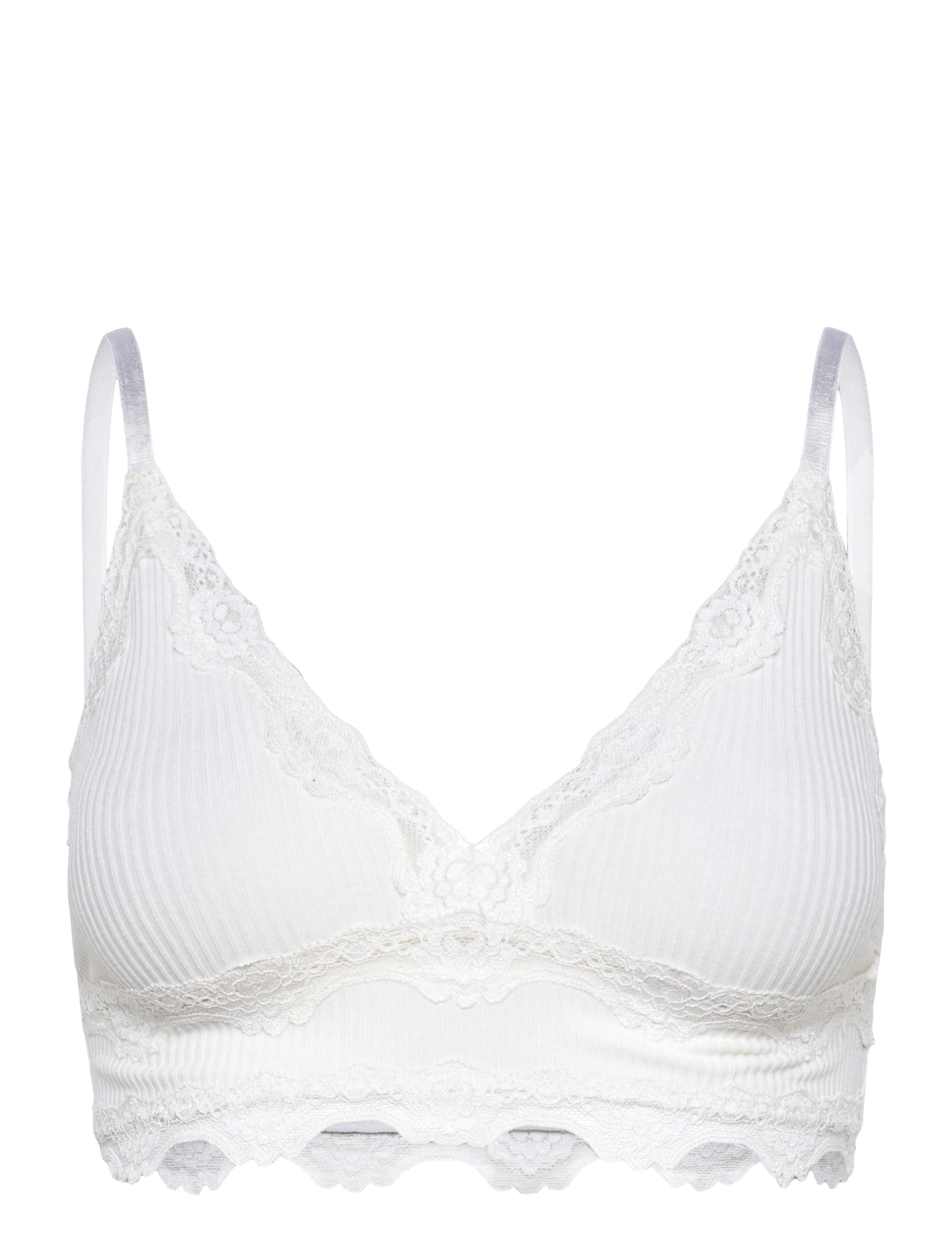 Rosemunde Rwbarbados Lace Bra, S, Soft Bras, Weiß - Non Wired Frauen
