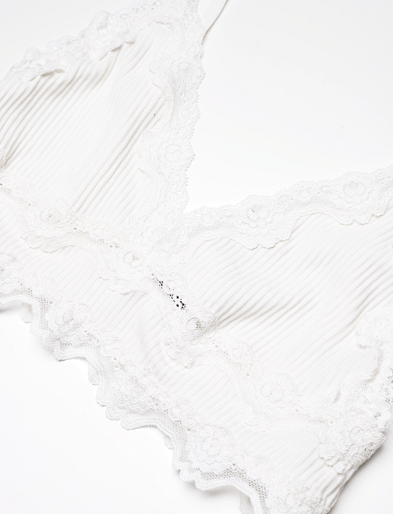 Rosemunde - RWBarbados lace bra - bygellösa bh:ar - new white - 2