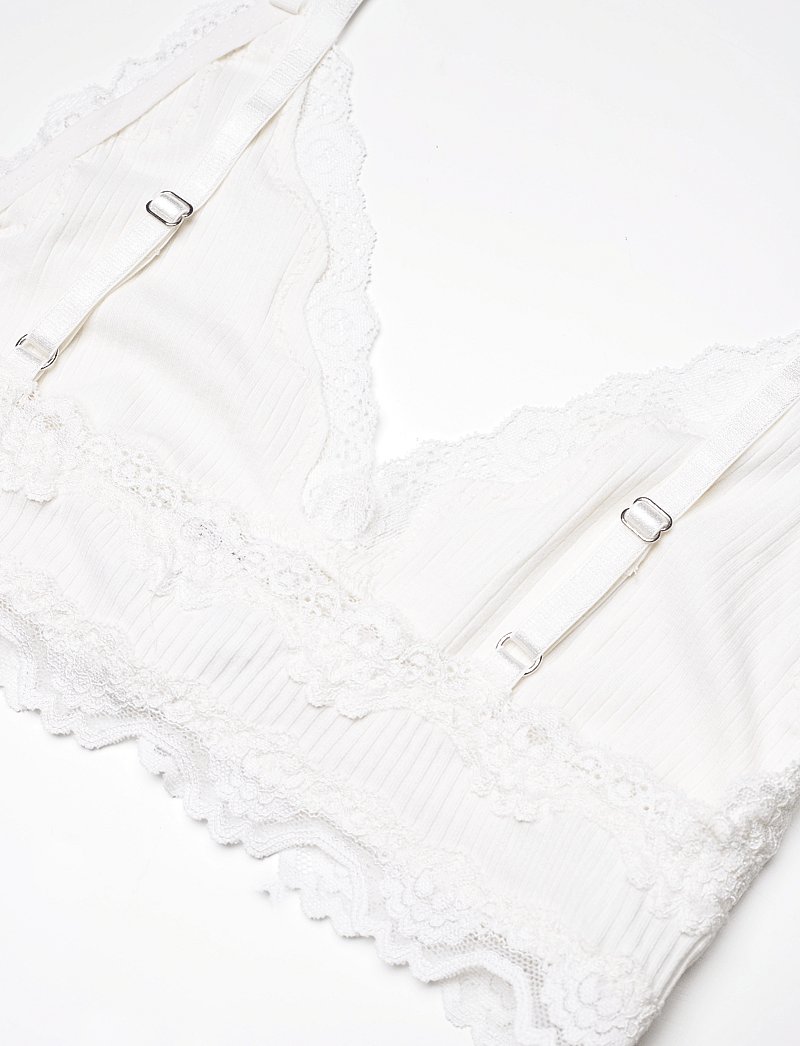 Rosemunde - RWBarbados lace bra - bygellösa bh:ar - new white - 3