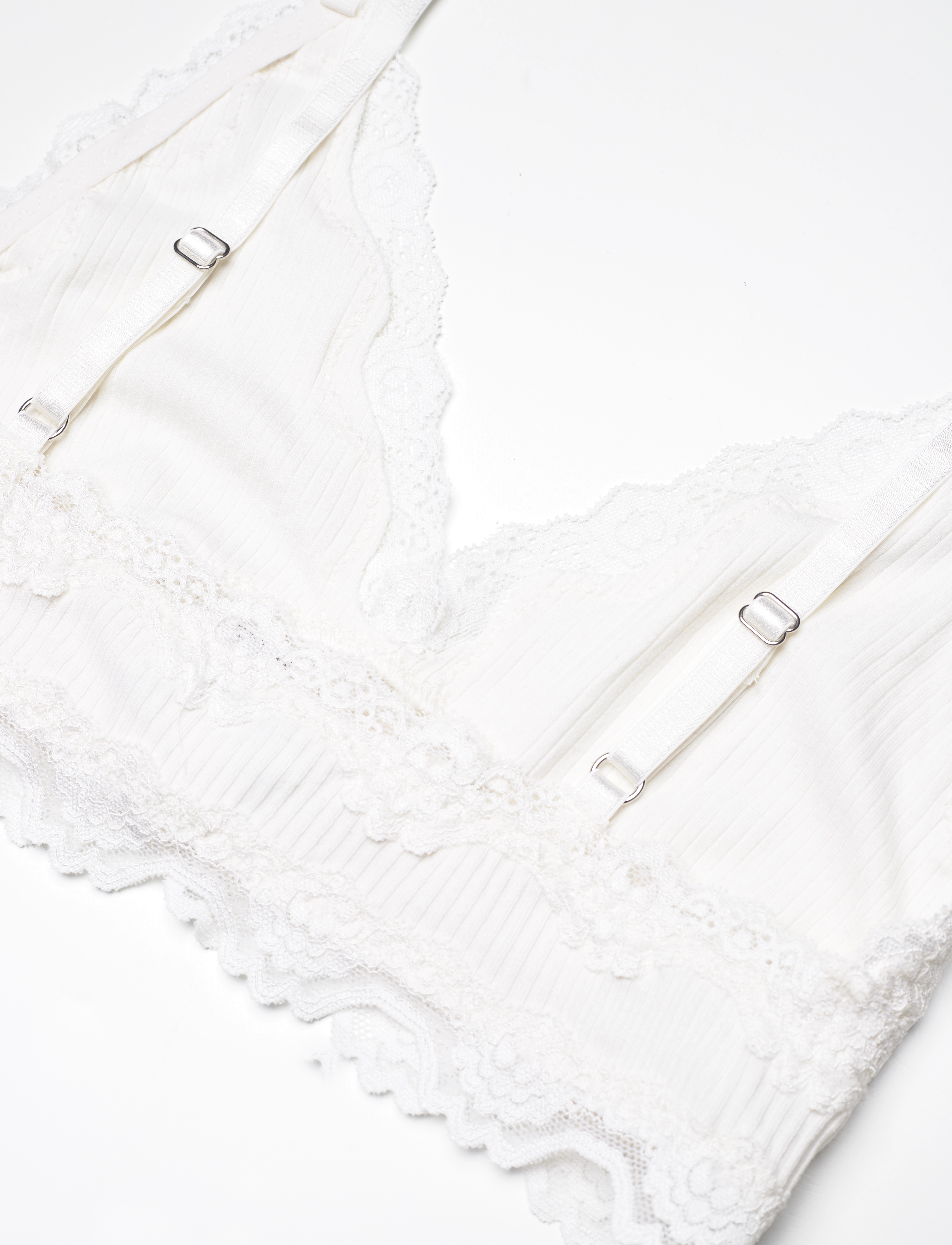 Rosemunde - RWBarbados lace bra - non wired bras - new white - 3