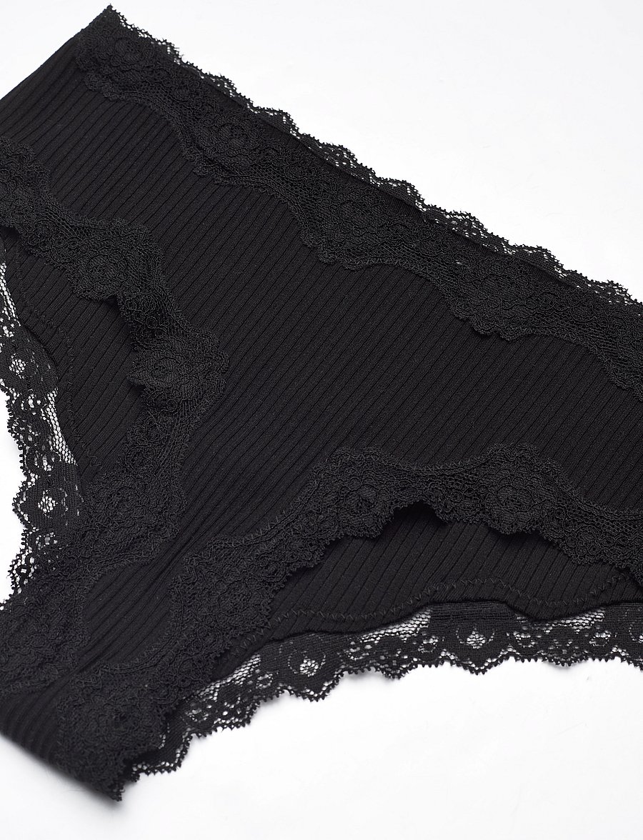 Rosemunde - RWBarbados lace hipster - bokserki & szorty - black - 2