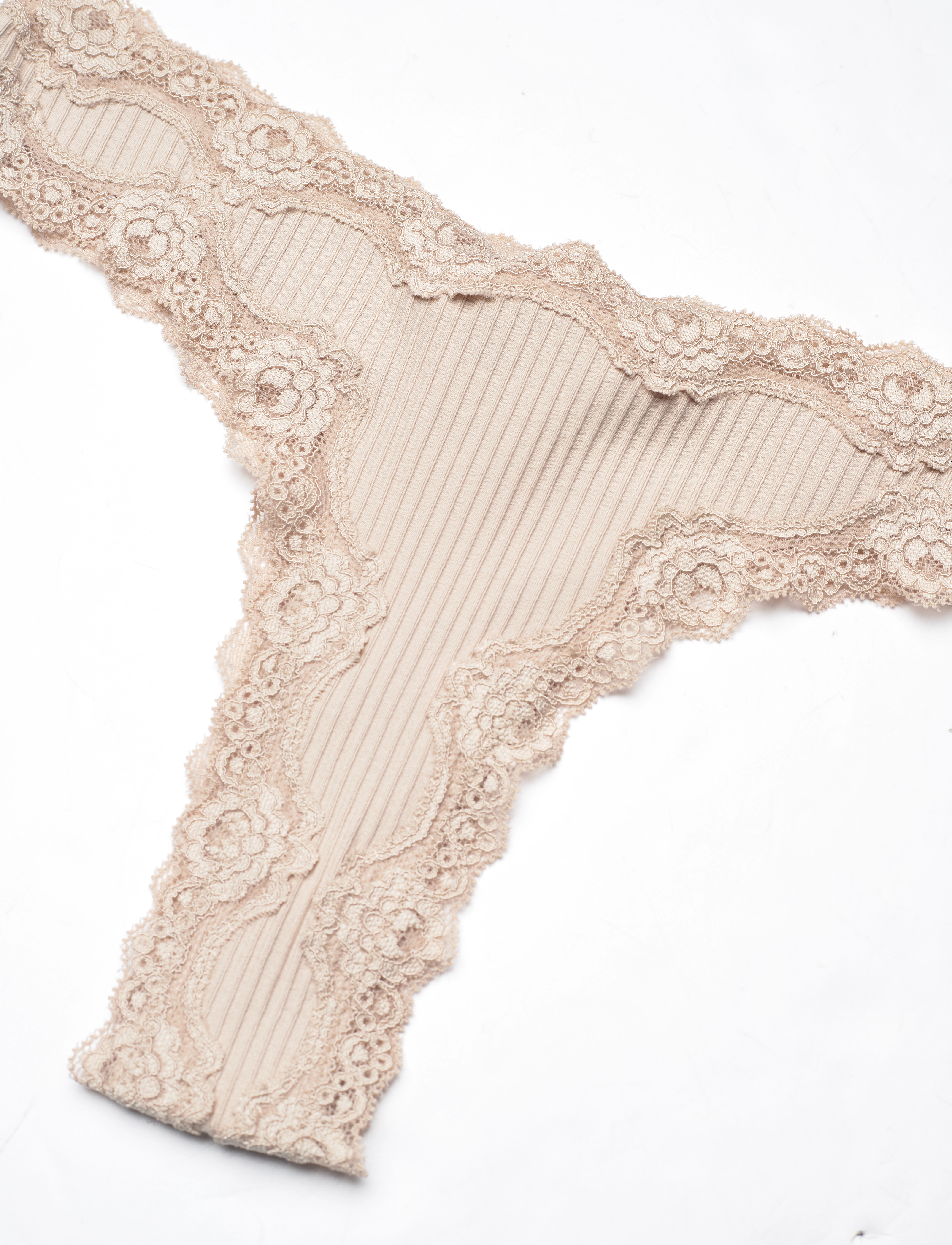 Rosemunde - Silk brasilian w/ lace - brazilian trusser - cacao - 4