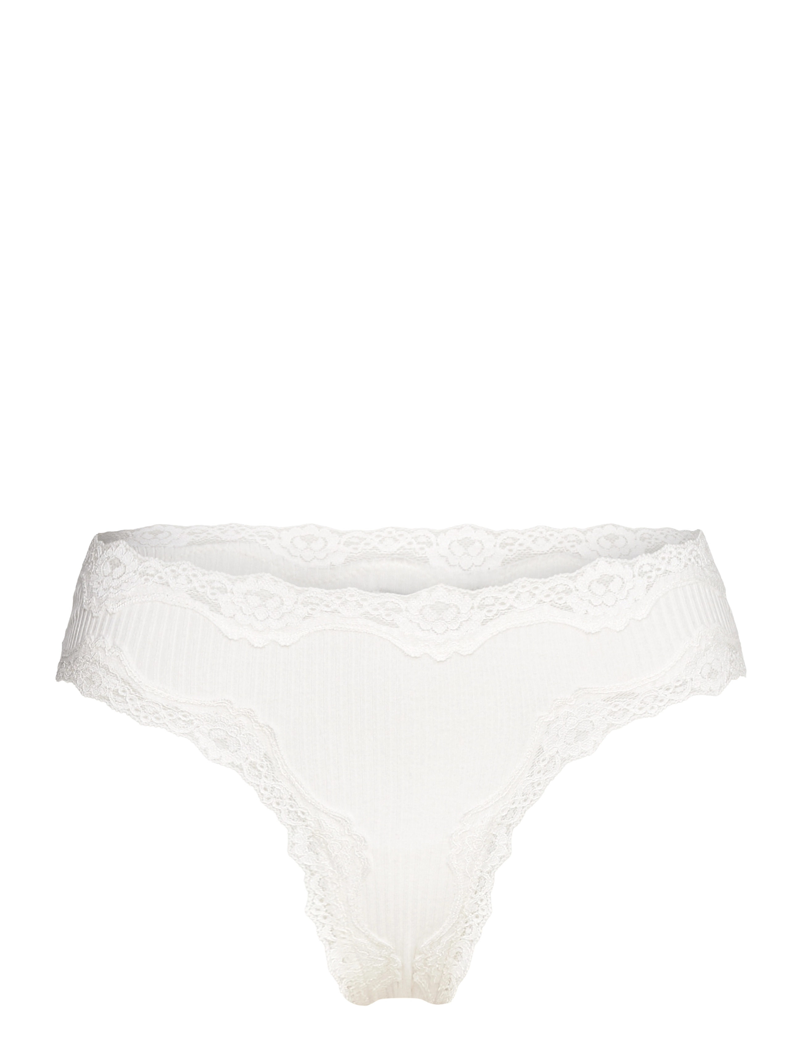 Rosemunde Rwbarbados Lace Brasillian, Kvinder, Blonder Brazilian Trusse, Hvid, Str: M