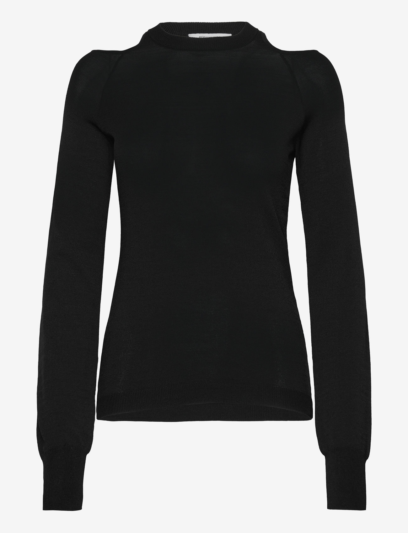 Rosemunde - Viscose pullover - efterårstøj - black - 0