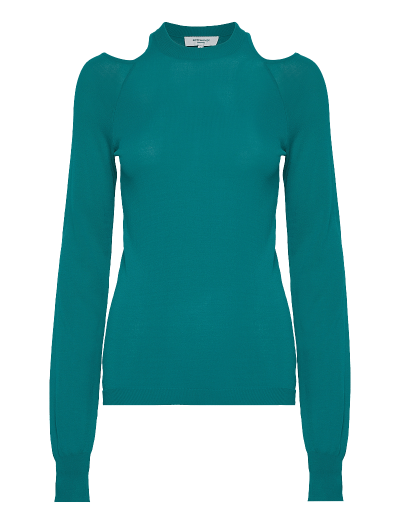 Rosemunde - Viscose pullover - striktrøjer - true amazonite - 0