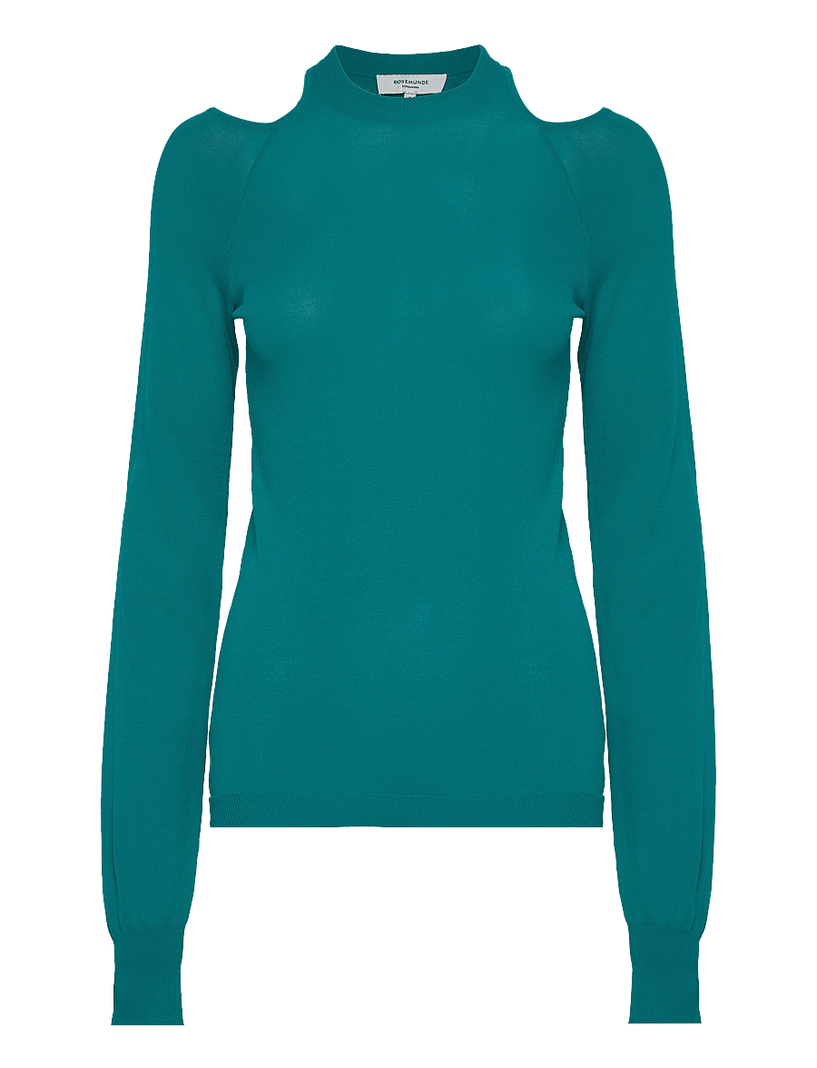 Rosemunde - Viscose pullover - jumpers - true amazonite - 0