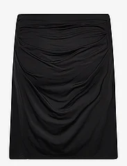 Rosemunde - Cupro skirt - kurze röcke - black - 1