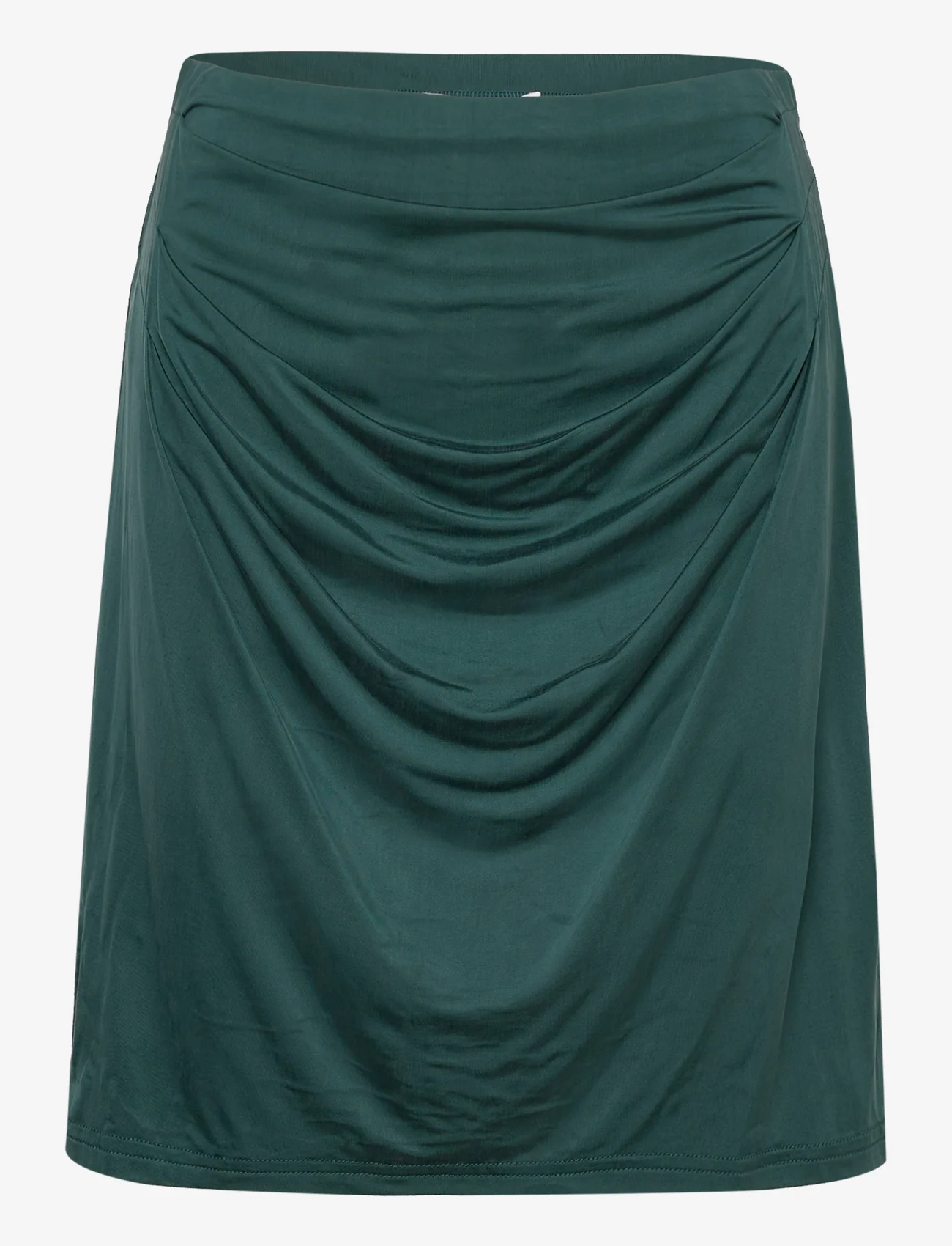 Rosemunde - Cupro skirt - spódnice mini - dark teal - 0