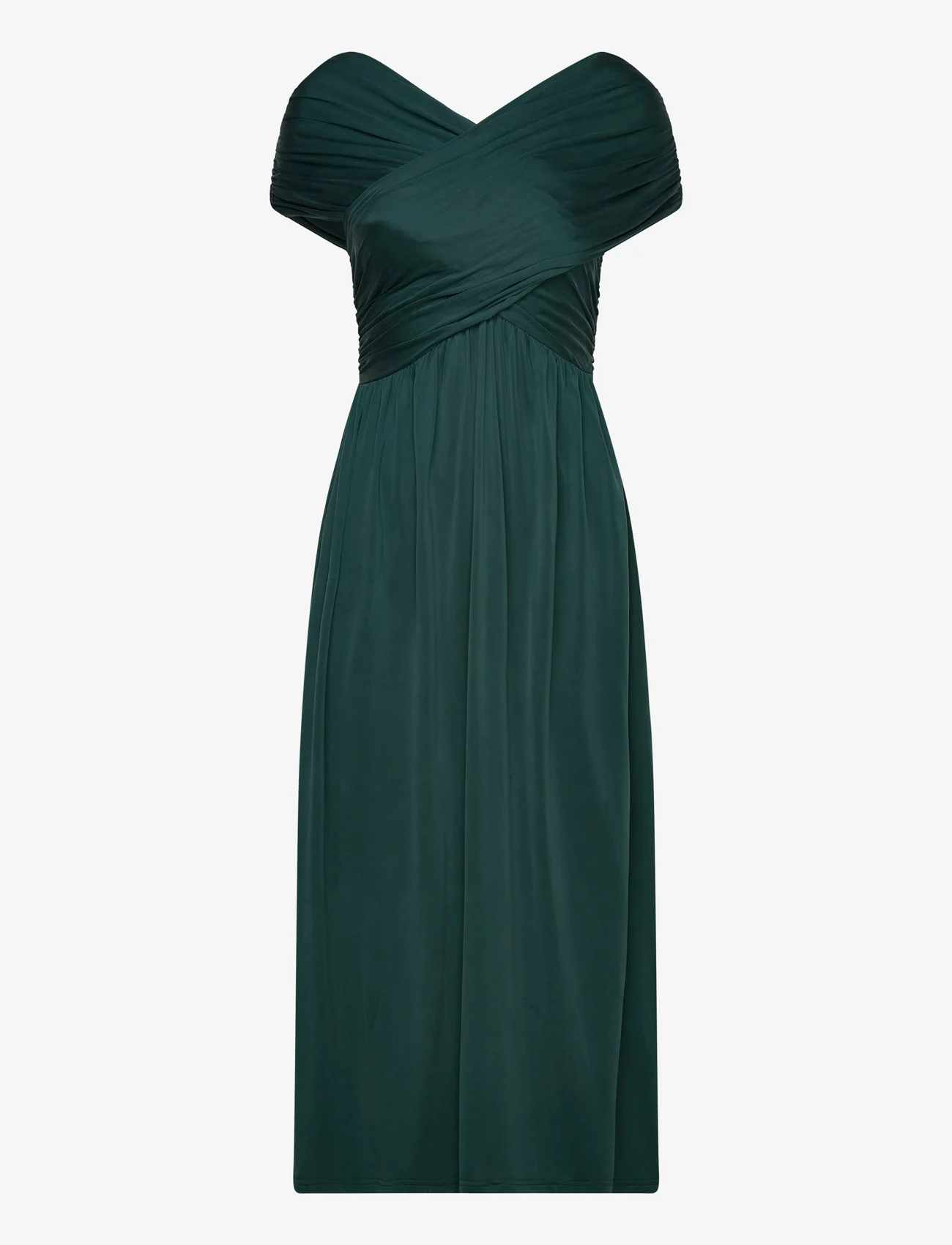 Rosemunde - Cupro dress - feestelijke kleding voor outlet-prijzen - dark teal - 0