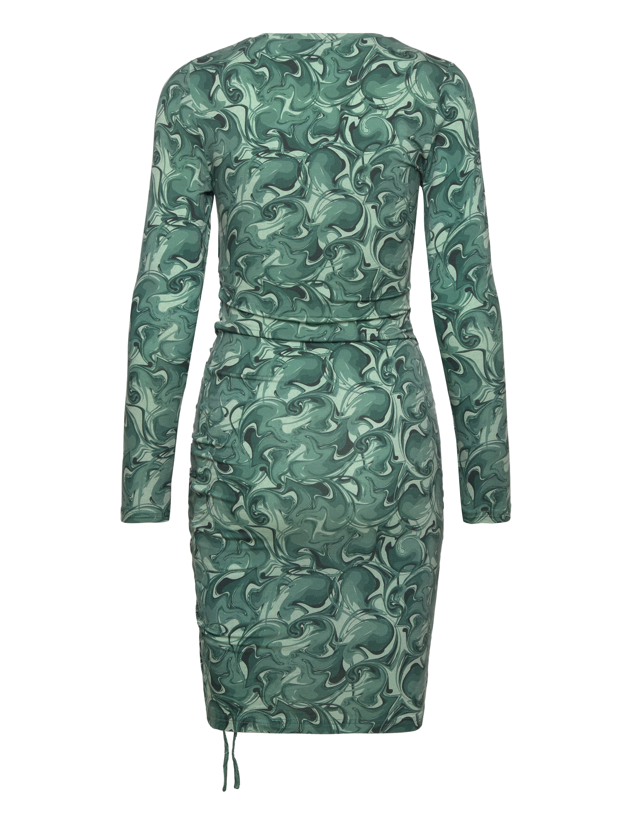 Rosemunde - Viscose dress - stramme kjoler - eucalyptus swirl print - 2