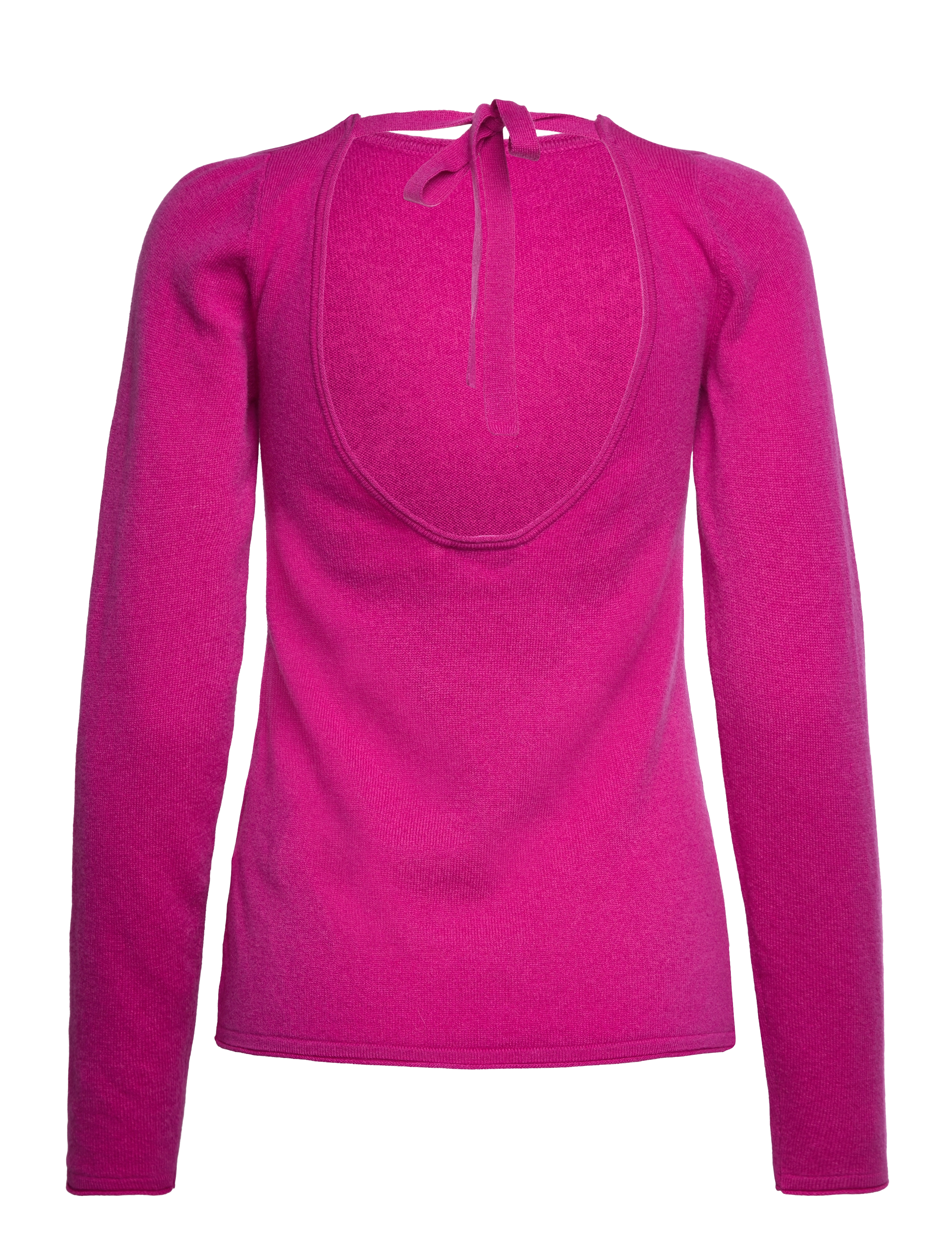 Rosemunde - Wool & cashmere pullover - pullover - deep fuchsia - 1