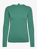Wool & cashmere pullover - EUCALYPTUS