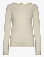 Wool & cashmere pullover - IVORY