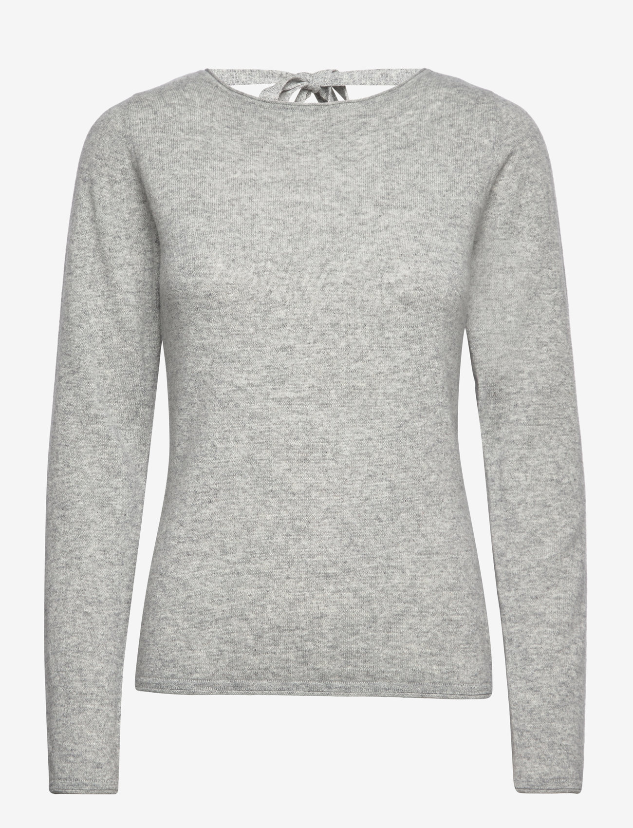 Rosemunde - Wool & cashmere pullover - trøjer - light grey melange - 0