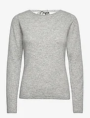 Rosemunde - Wool & cashmere pullover - džemprid - light grey melange - 0