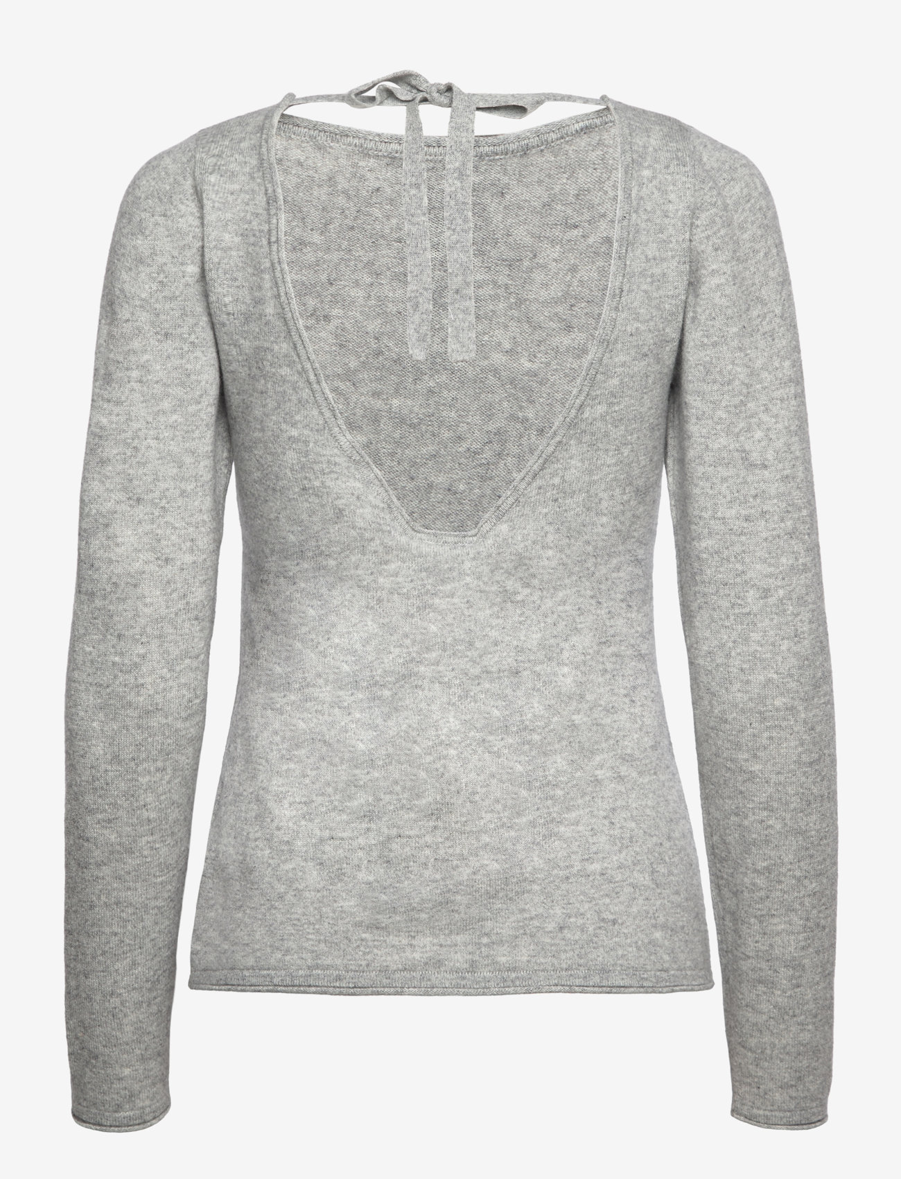 Rosemunde - Wool & cashmere pullover - trøjer - light grey melange - 1