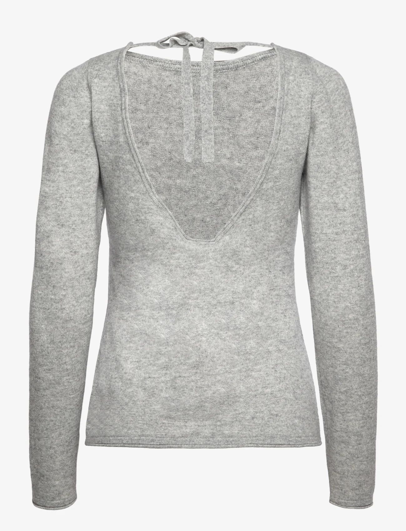 Rosemunde - Wool & cashmere pullover - džemprid - light grey melange - 1
