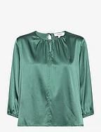 Silk blouse - EUCALYPTUS