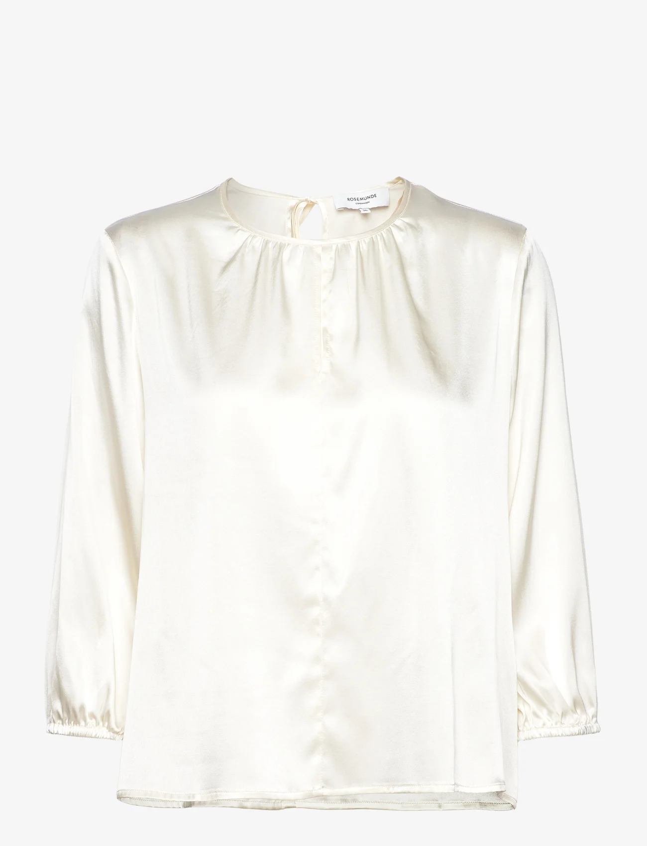 Rosemunde - Silk blouse - blouses met lange mouwen - ivory - 0