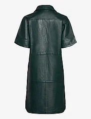 Rosemunde - Leather dress - t-paitamekot - dark teal - 1
