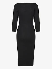 Rosemunde - Merino wool dress - etuikleider - black - 1