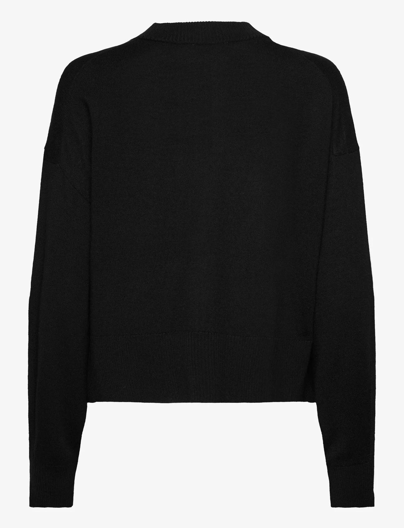 Rosemunde - Merino wool pullover - džemperi - black - 1