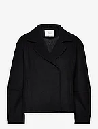 Wool jacket - BLACK