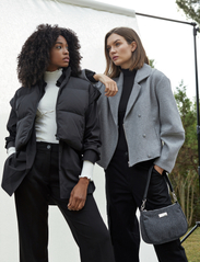 Rosemunde - Wool jacket - winterjassen - light grey melange - 2