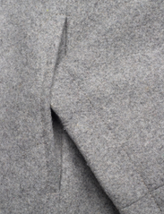 Rosemunde - Wool jacket - vinterjakker - light grey melange - 4