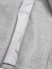 Rosemunde - Wool jacket - winter jackets - light grey melange - 5