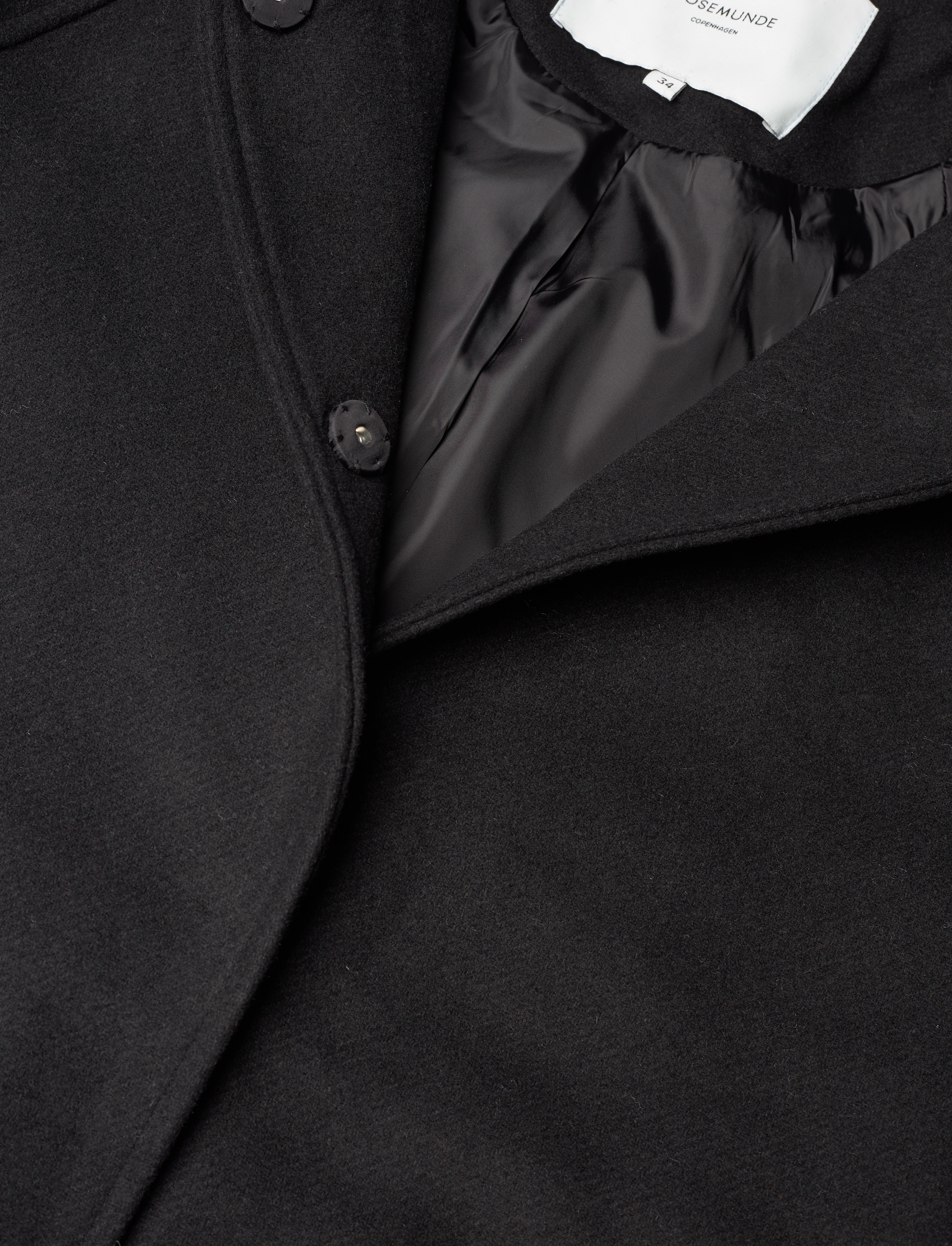 Rosemunde - Wool coat - black - 2
