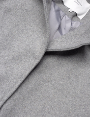 Rosemunde - Wool coat - vinterfrakker - light grey melange - 2