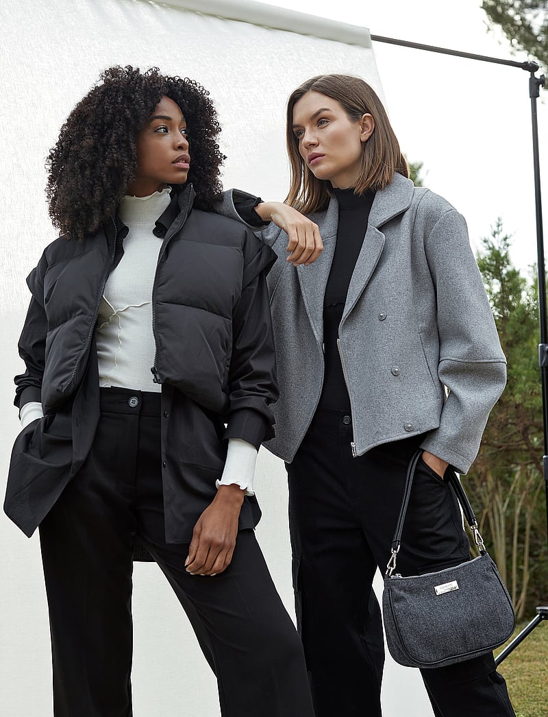 Rosemunde - Detachable down puffer jacket - vinterjakker - black - 0