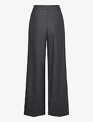 Rosemunde - Wool trousers - od garnituru - dark grey melange - 2