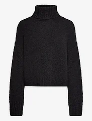 Rosemunde - Alpaca pullover - rollkragenpullover - black - 0