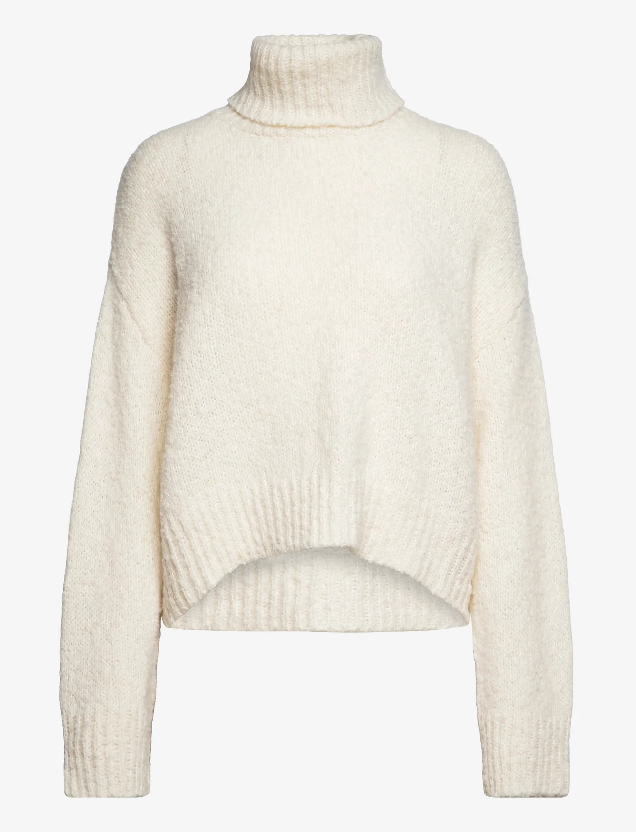 Rosemunde - Alpaca pullover - megztiniai su aukšta apykakle - ivory - 0