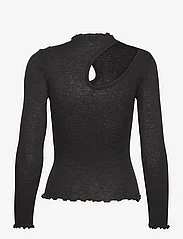 Rosemunde - Wool t-shirt - t-shirts met lange mouwen - black - 1