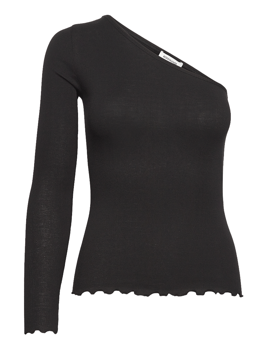 Rosemunde - Organic t-shirt - langärmlige tops - black - 0